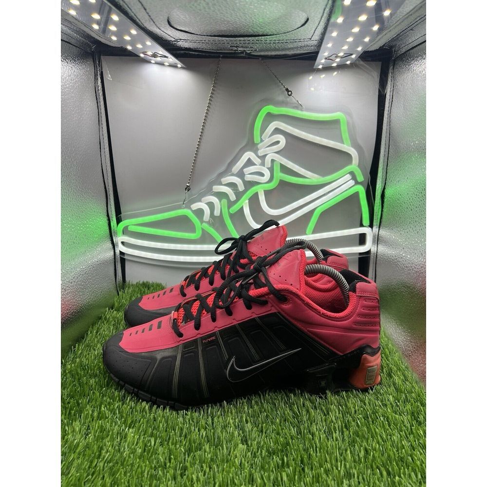 Nike Shox O'Leven Low Black Pink Womens‎ 9.5 429868-004 Shoes Sneakers 2011